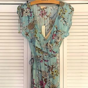 Lovestitch sleeveless wrap dress